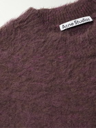 Acne Studios - Brushed Knitted Sweater - Brown