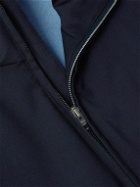 Herno - Virgin Wool Blouson Jacket - Blue