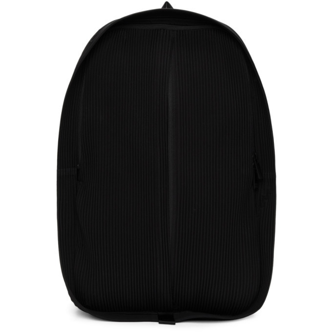 Photo: Homme Plisse Issey Miyake Black Pleated Day Backpack