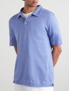Massimo Alba - Aruba Linen and Cotton-Blend Polo Shirt - Purple