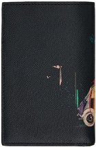 Paul Smith Black Artist Stripe Bifold Card Holder