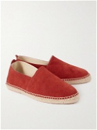 Anderson & Sheppard - Suede Espadrilles - Red