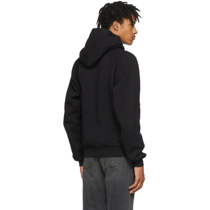 Balenciaga black store mode logo hoodie