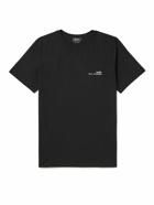 A.P.C. - Logo-Print Cotton-Jersey T-Shirt - Black