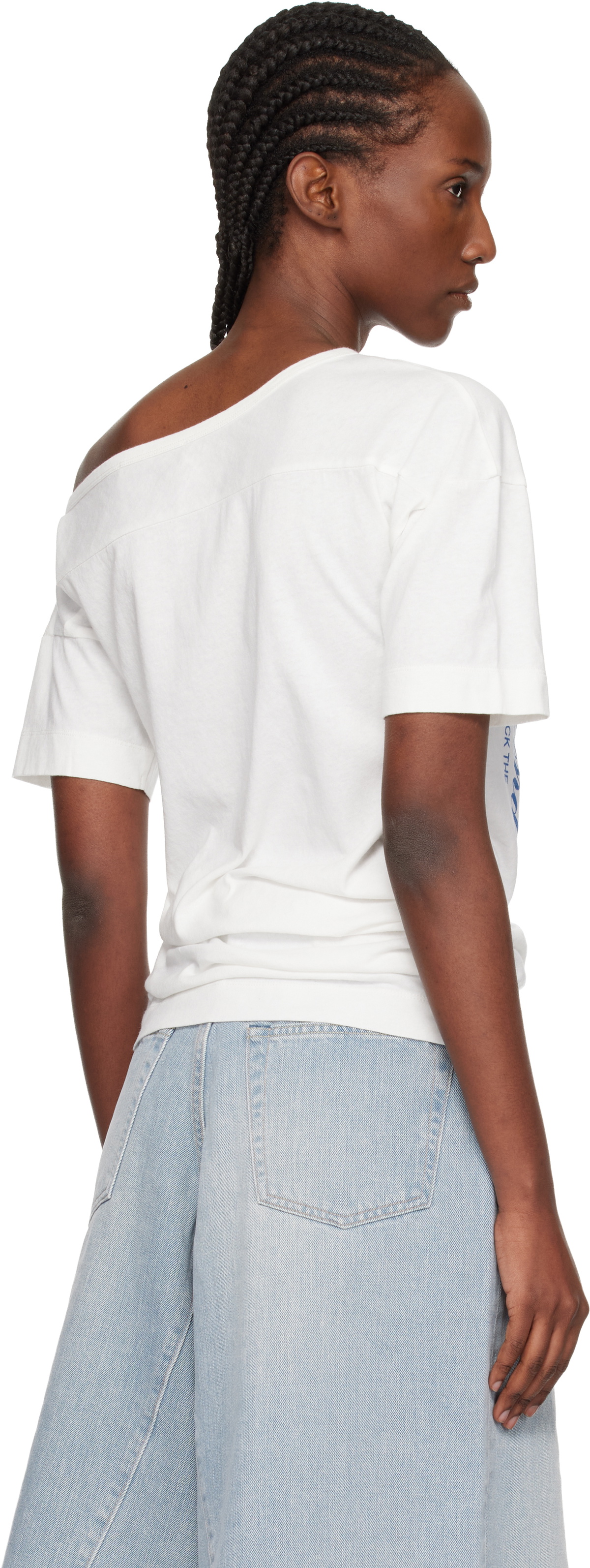 OUR LEGACY Off-White Slant T-shirt
