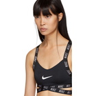 Nike Black Indy Logo Bra