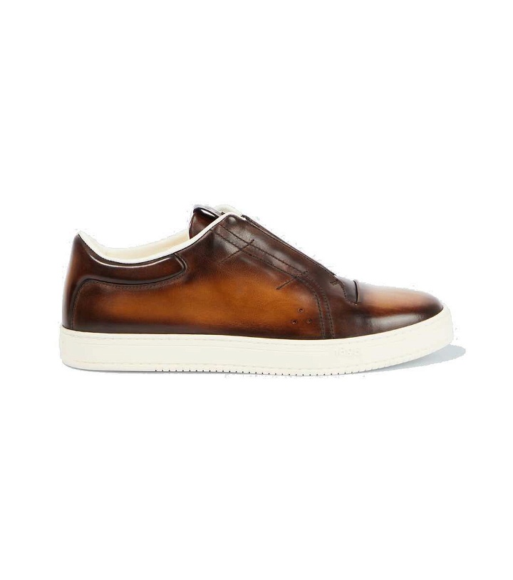Photo: Berluti Playtime leather slip-on shoes