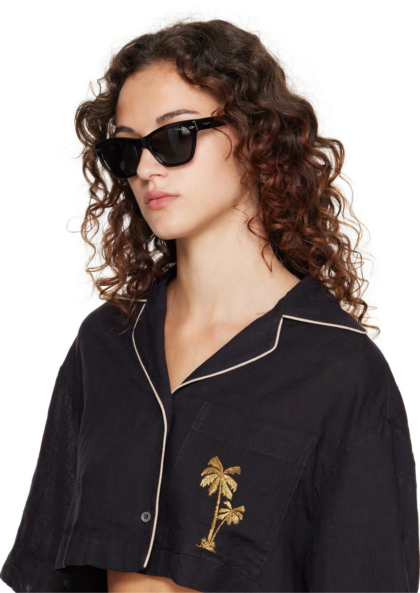 Vogue Eyewear Black Hailey Bieber Edition Sunglasses