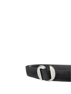 Orciani Suede Double Belt In Black