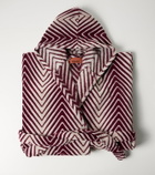 Missoni Zigzag cotton terry bathrobe