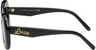 LOEWE Black Curvy Sunglasses