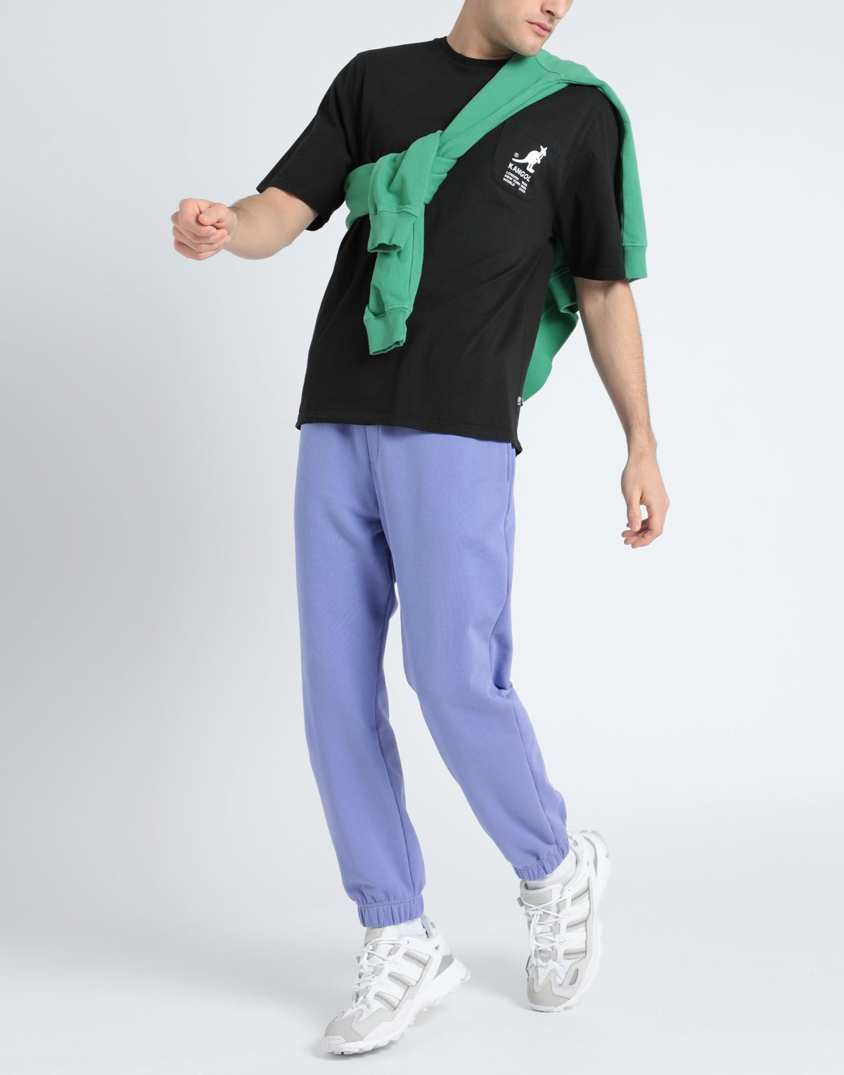 Kangol Mens T-shirt in Black