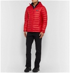 Patagonia - Quilted DWR-Coated Ripstop Hooded Down Jacket - Red