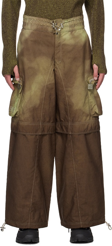 Photo: Charlie Constantinou SSENSE Exclusive Brown 66°North Edition Cargo Pants