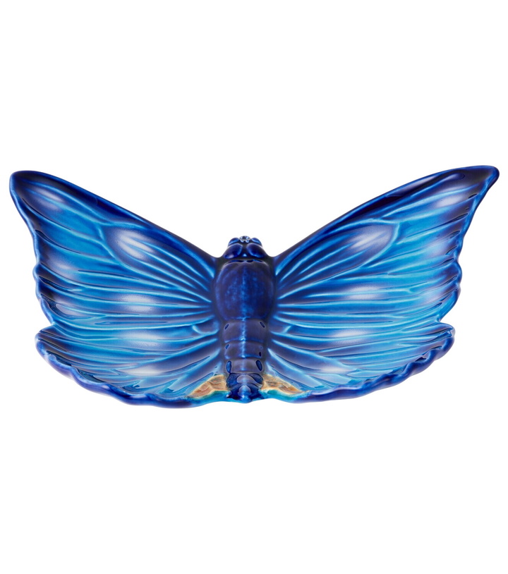 Photo: Bordallo Pinheiro Cloudy Butterflies tray by Claudia Schiffer