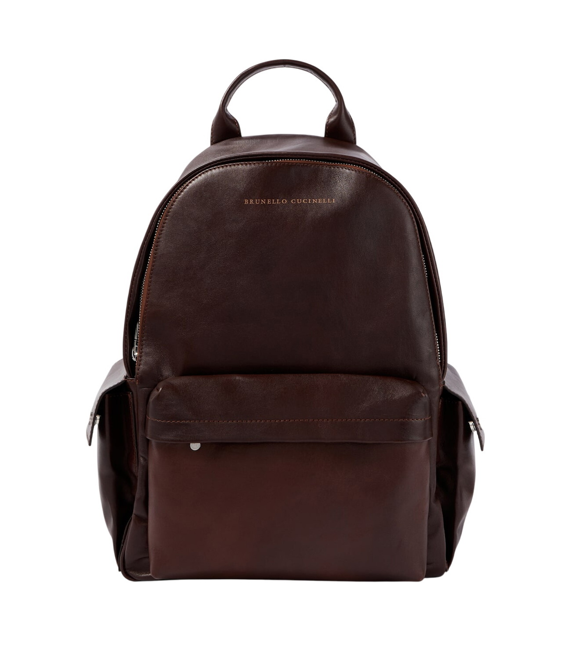 極美品！BRUNELLO CUCINELLI スウェード バックパック リュック Travel backpack for Man in Cognac | Brunello Cucinelli