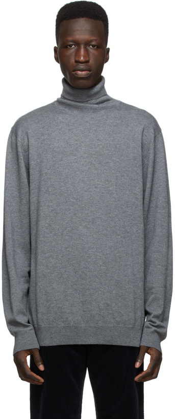 Photo: Carhartt Work In Progress Grey Playoff Turtleneck