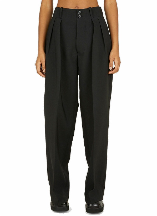 Photo: Pleated Pants in Black