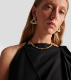 Marina B Trisolina 18kt gold necklace with diamonds