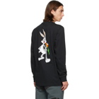 Converse Black Bugs Bunny Edition 80th Anniversary Long Sleeve T-Shirt