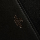 Valentino Men's V Logo Mini Cross Body Bag in Nero