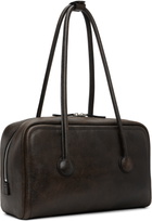 MARGESHERWOOD Brown Soft Boston Bag