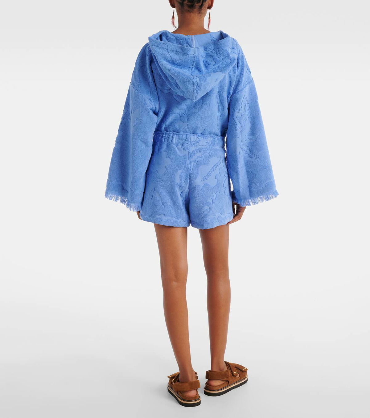 Dorothee Schumacher Cosy Towelling cotton terry shorts