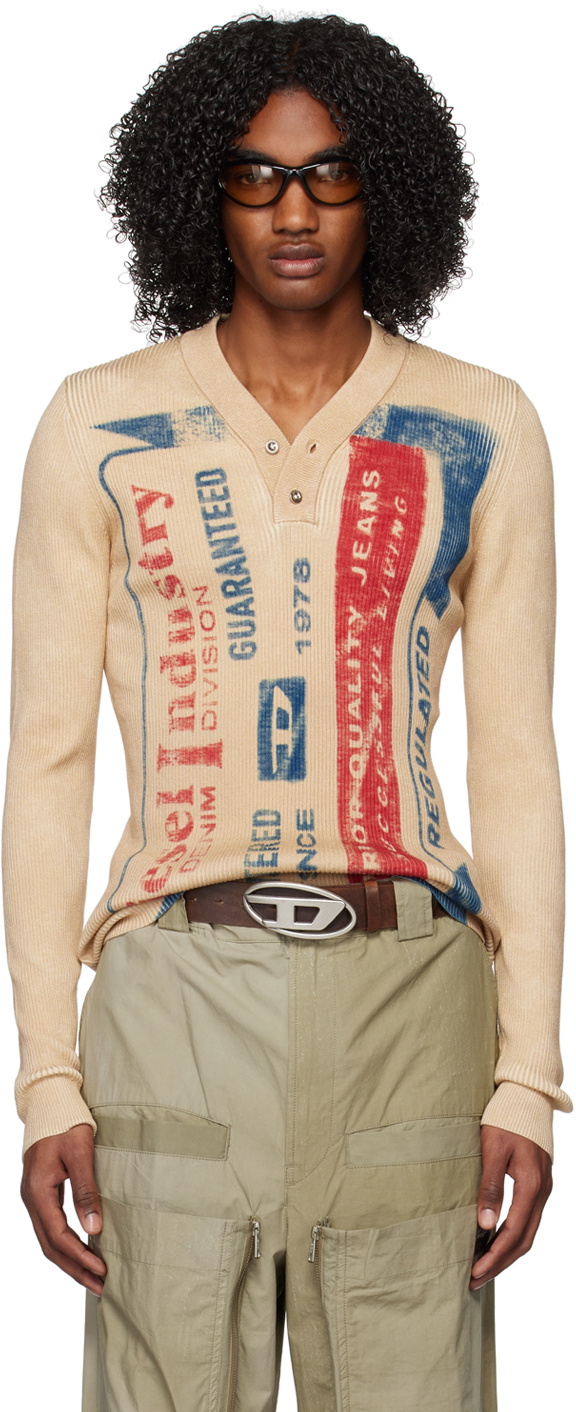 Diesel Beige K-Lancy Henley
