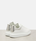 McQueen Oversized leather sneakers