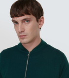 John Smedley 16.Singular zip-up wool jacket