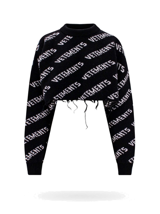 Photo: Vetements   Sweater Black   Womens