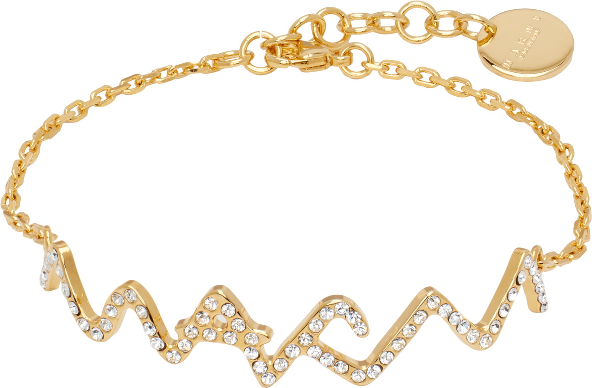 【関税込み】Marni ゴールド Marni Symbol ブレスレット gold-chain-marni-symbol-