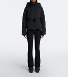 Perfect Moment Waisted belted down ski jacket