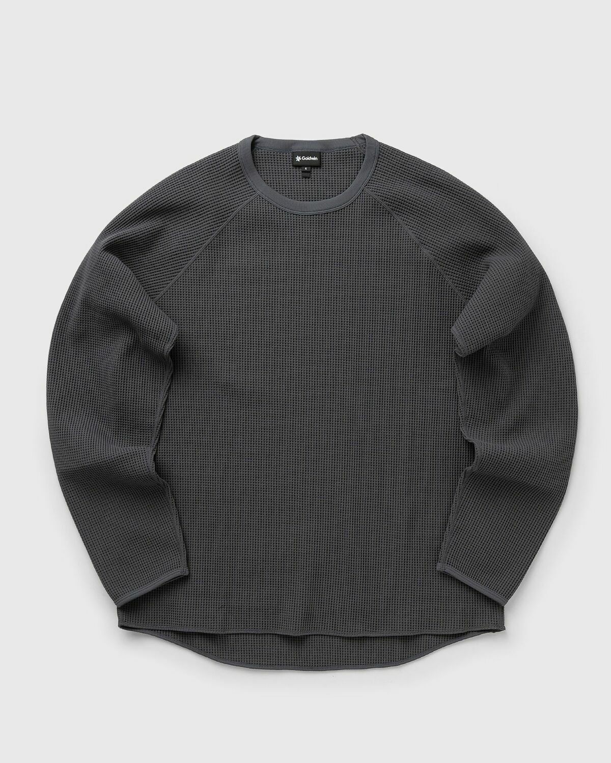 Goldwin WF Light L/S T-shirt Grey Mens Longsleefe