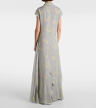 Acne Studios Layered distressed polo dress