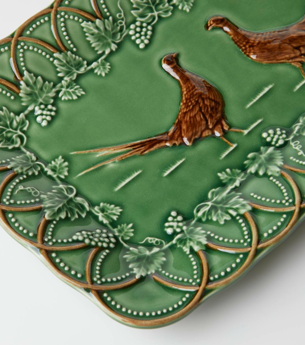 Bordallo Pinheiro Bosque Pheasant platter