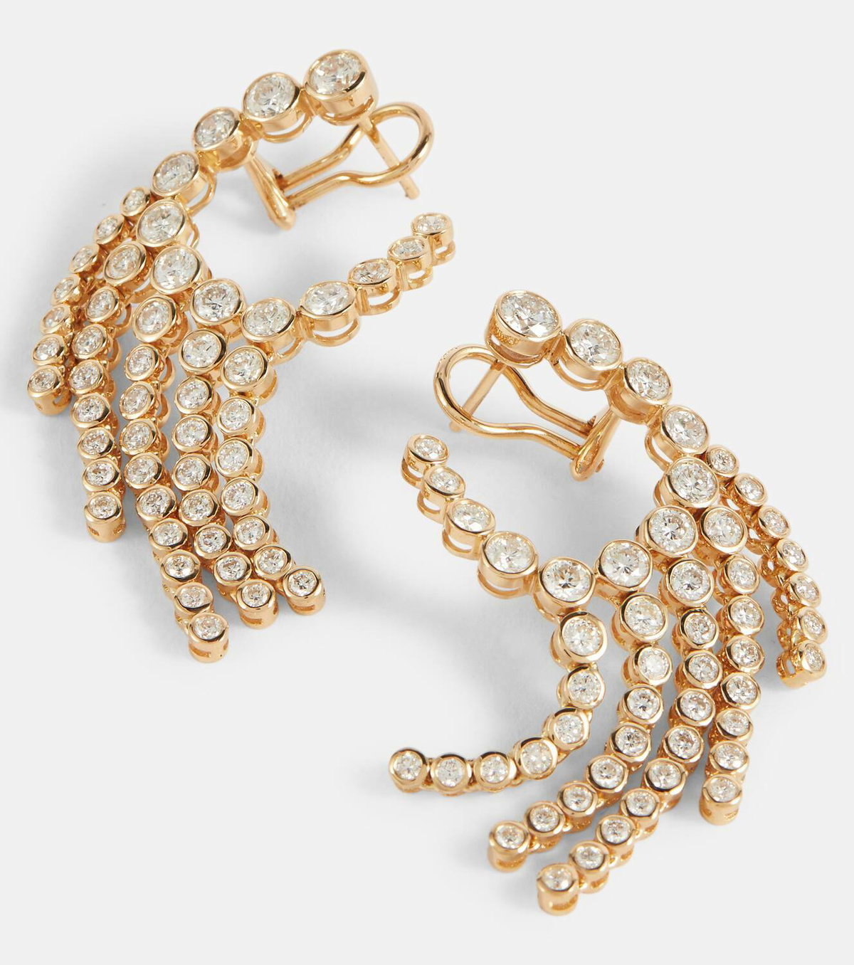 Ondyn Météore earrings with diamonds