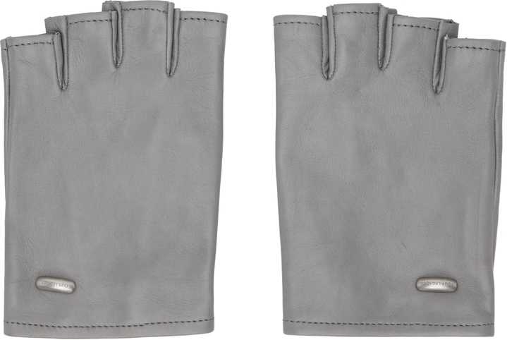 Photo: OUR LEGACY Gray Biker Gloves