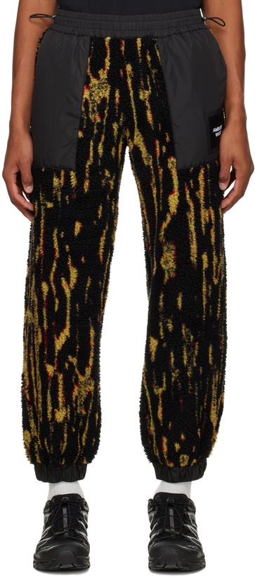 Photo: AMBUSH Black Jacquard Lounge Pants