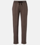 Brunello Cucinelli Monili cotton sweatpants