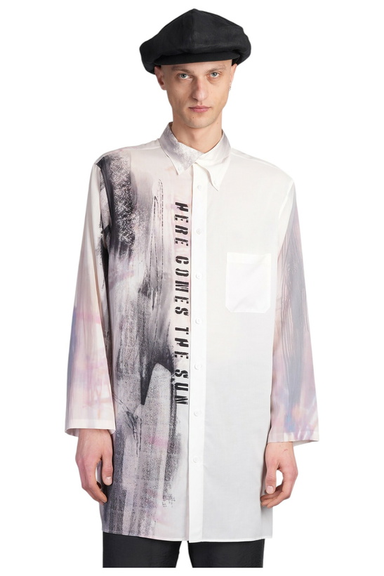 Photo: Yohji Yamamoto Shirt In Multicolor Cellulose