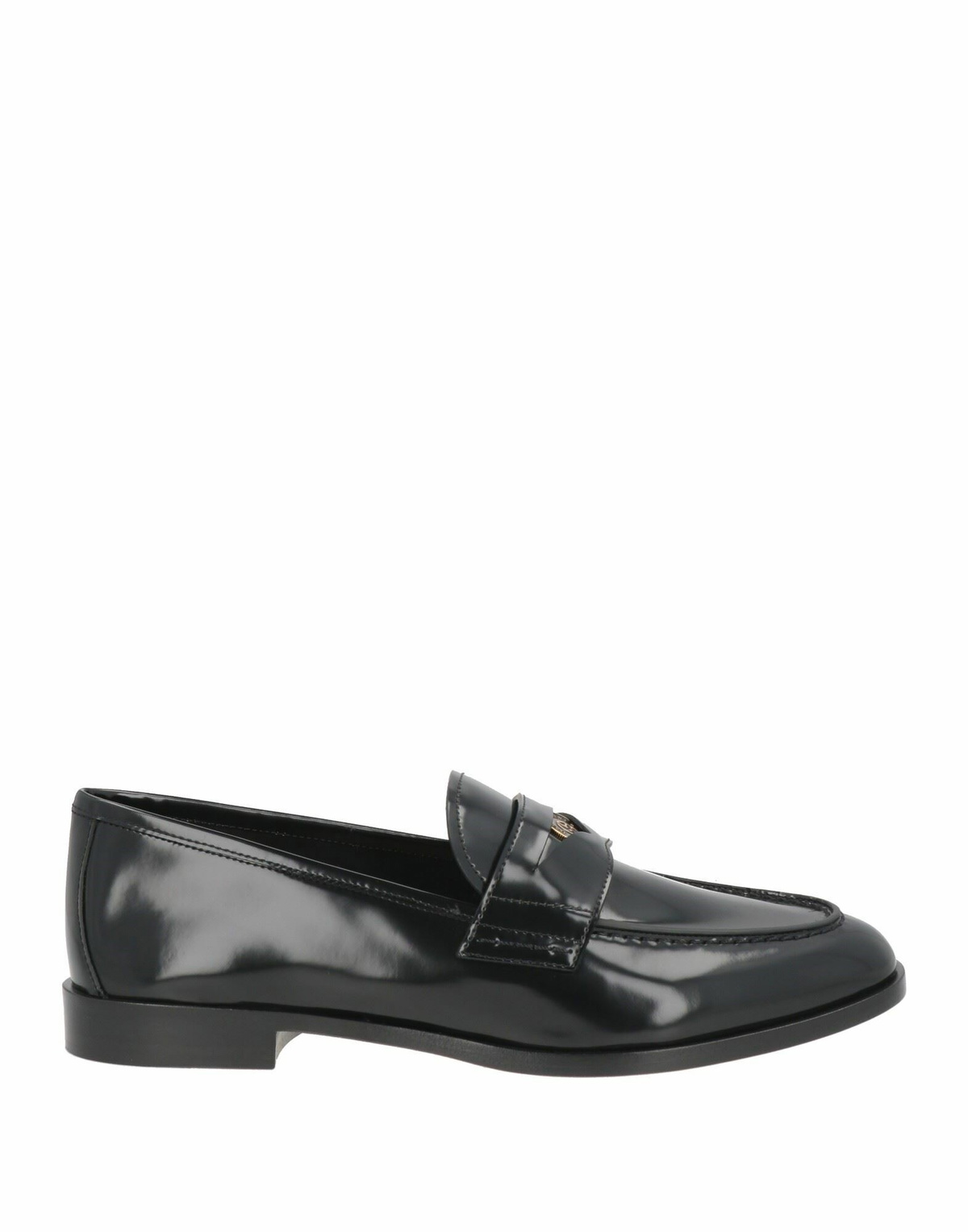 Giorgio Armani Womens Loafers in Black