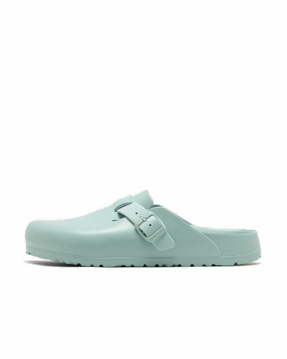 Photo: Birkenstock Boston Eva Eva Blue - Womens - Sandals & Slides