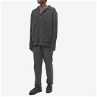 Country Of Origin Men's Knitted Chore Jacket in Charcoal