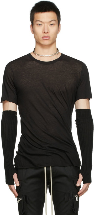 Photo: Rick Owens Black Basic T-Shirt