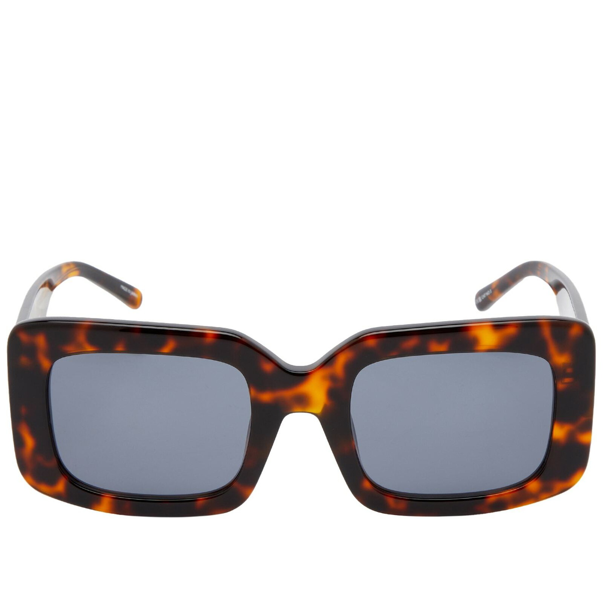 Linda Farrow x The Attico Jorja Square-Framed Sunglasses in Black Acetate The Attico x Linda Farrow Jurgen Aviator Sunglasses  main image 3