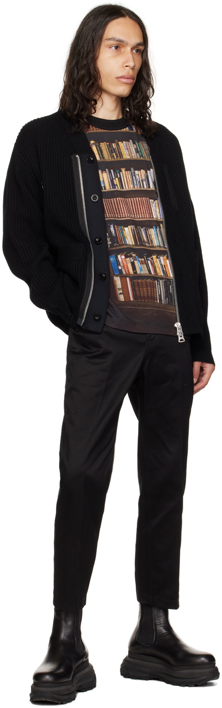 sacai Brown Interstellar T-Shirt Sacai