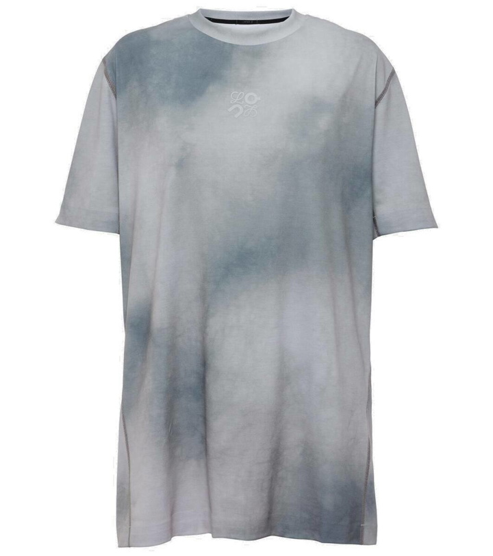 Photo: Loewe x On logo tie-dye jersey T-shirt