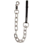 Fleet Ilya Black and Silver Thick Keychain