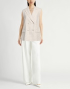 Agnona Womens Blazer Sand